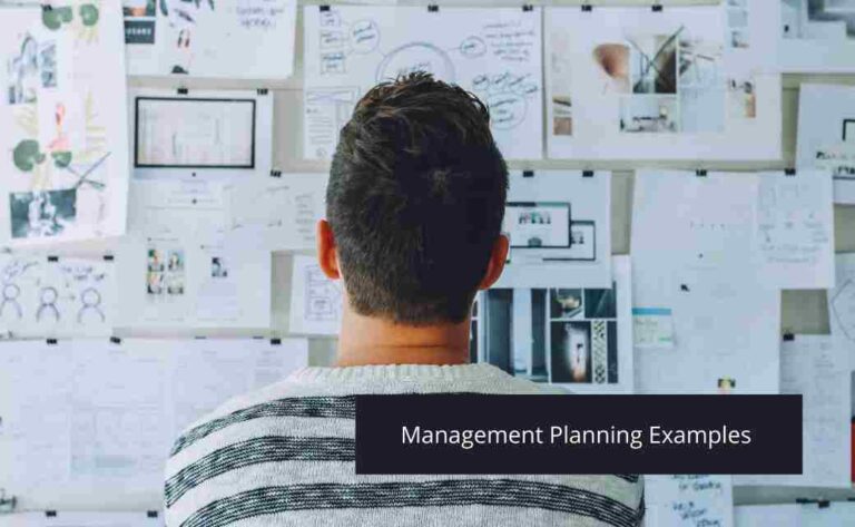 Management Planning Examples