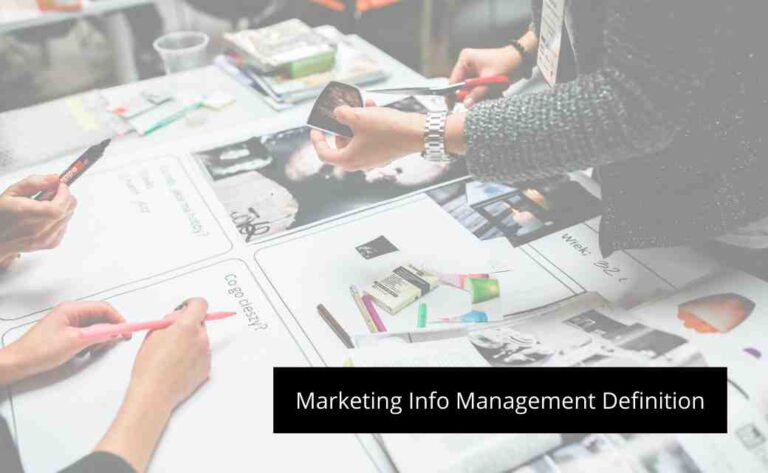 Marketing Info Management Definition