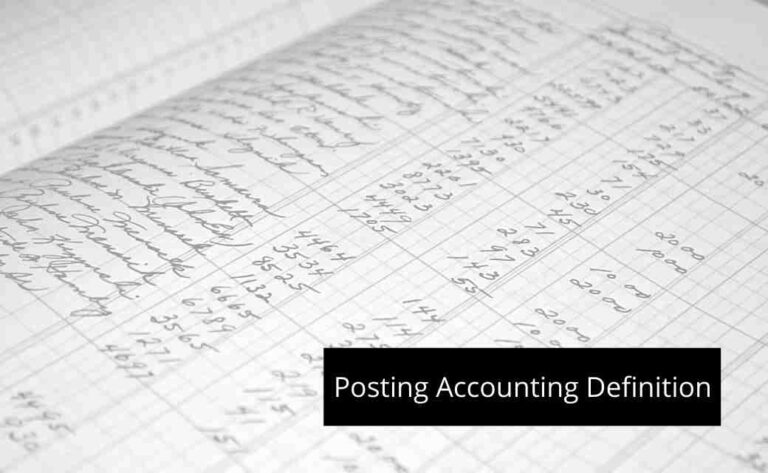 Posting Accounting Definition