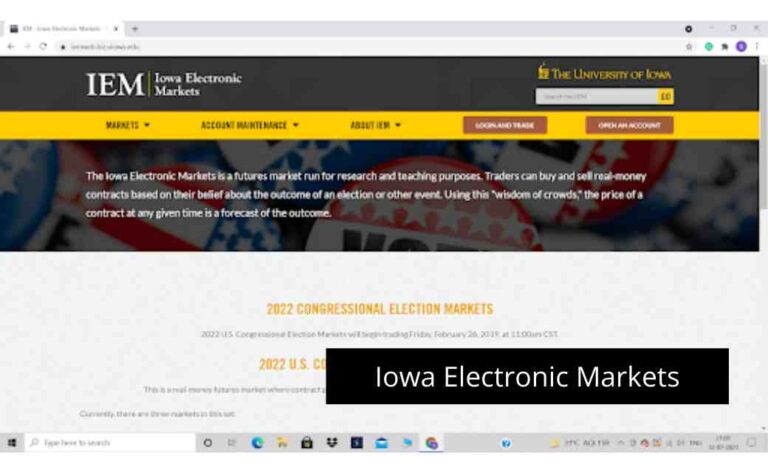 Iowa Electronic Markets